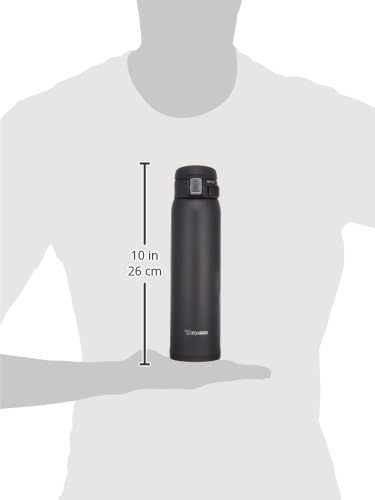 Zojirushi SM-SA60BA Stainless Steel Vacuum Insulated Mug, 1 Count (Pack of 1), Black, 20 oz....