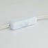 Lamp Cord has Button Switch,American Standard Polar Plug, Suitable for Replacing Desk Lamp Switch Wire and Other Small Appliances,8 Feet,White...