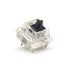 Gateron KS-9 20 Pack Black Switches for Mechanical Keyboards,3-pin White-Shell Supporting SMD RGB Light...