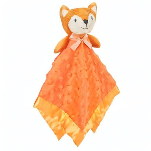 Pro Goleem Fox Security Blanket Orange Soft Baby Lovey Unisex Lovie Baby Gifts for Newborn Toddler Snuggle Toy Stuffed Animal 16 Inch...