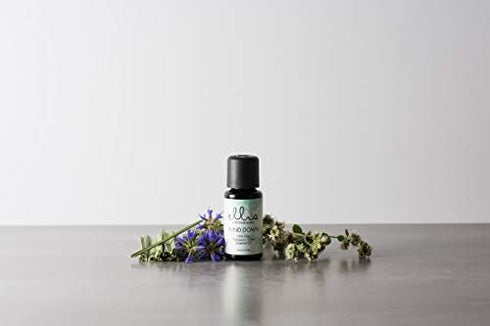 Ellia Wind Down Essential Oil with Lavender, Sage, and Cardamom, Designed To Help You Relax and Release Tension, 15ml, By Homedics...