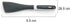 Zyliss Easy Lift Turner Silicone Spatula - Angled Head for Easy Food Turning - 11.5in Rubber Spatula for Frying Pan & Stir Fry Cooking, Dishwasher...