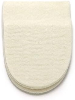 Felt Heel Cushion Pad 1/4" with Adhesive for Pain Relief - 4 Pairs...