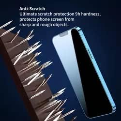 SCREEN PORTECTOR FOR IPHONE 13/14 PRO AND IPHONE 13 (2 PACK) PREMIUM TEMPERED...