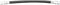 Dynamic Friction Company Rear Brake Line Hose 350-59133 For 1985-1991 Honda Civic, 1988-1991 Honda CRX...