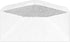 LUXPaper #10 Commercial Flap Business Envelopes | Security Tint | 4 1/8" x 9 1/2" | White | 24lb. Text | 50 Qty...