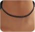 Sparkly Rhinestone Tennis Necklace Crystal Rhinestone Choker Necklace Simple Rhinestone Tennis Choker Necklace Dainty Rhinestone Tennis Necklace f...