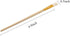 Gilding Brush, Goat Hair Brush, Leaf Sweeper, Paint Brush for Edible Gold Leaf, Gold Flakes, Gold Leaf Sheets (Type2 &Type7...