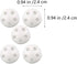 10Pcs White Rattle Balls Inserts Rattle Box Repair Doll Noise Maker Noise Maker Insert Rattle for Animal Puppet Doll,Rattles and Plush Rings...
