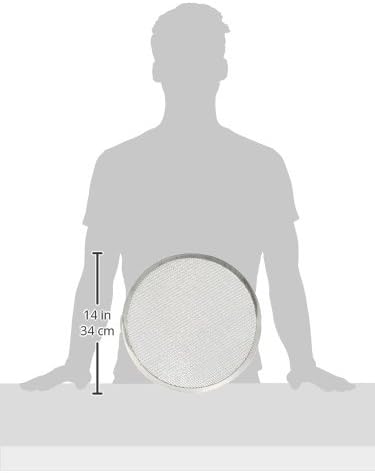 American Metalcraft 18710 Pizza Screen, 10" Length, 10" Width, Silver...