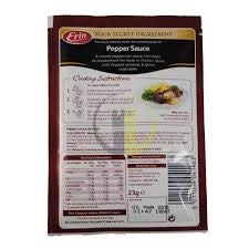 Erin Pepper Sauce 3 pack, Irish Peppercorn Sauce, 23g per bag...