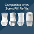 Scent Fill 100% Natural Peppermint Plug in Air Freshener, 4 Scented Oil Refills...