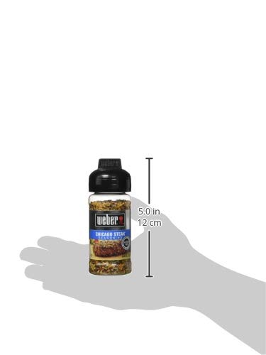 WEBER Grill CHICAGO STEAK Seasoning 2.5 oz. (Pack of 2)...