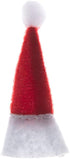 Christmas Crafts Tiny Gnome Felt Santa Hats - 8 Count - 1 x 2 Inches...