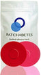 CGM Adhesive Patches, 20 Count - Waterproof Adhesive, CGM Tape - (Pink&Red)...
