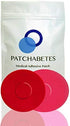 CGM Adhesive Patches, 20 Count - Waterproof Adhesive, CGM Tape - (Pink&Red)...