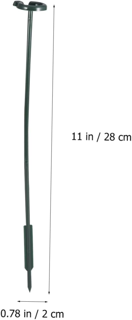 Cabilock 6pcs Outdoor Plant Pot Outside Plant Stand Tomato Plant House Flowers Trelli Plant Cage Support Ring Flower Support Stick Indoor Flowers ...