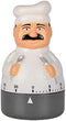 Kitchen Timer Cooking Timer 60 Minutes Countdown Timer Mechanical Timer Chef Shaped Alarm Clock,Suit for Children and Elderly,used for Cooking Bak...