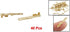 uxcell 2.8mm Wiring Connectors Male Spade Crimp Terminals 40pcs Gold Tone...