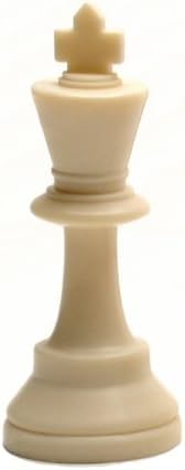 WE Games Replacement Tournament Staunton Chess Piece - Light King...