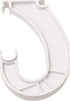 3 x SuperSlide White Closet Rod Support Pack of 2...