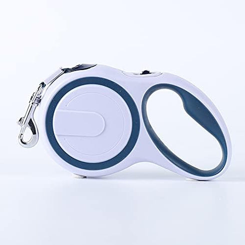 10FT 360° Tangle-Free Retractable Dog Leash with Non-Slip Handle |One Hand Brake, Pause, Lock (Sapphire Blue)...