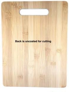Sister Gift - Bamboo Cutting Board Design Sister Gift Birthday Christmas Gift Engraved Side For Décor Hanging Reverse Side For Usage 9" x 12"...