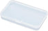 AKOAK Clear Polypropylene Rectangle Mini Storage Containers Box with Hinged Lid for Card,Accessories,Crafts,Learning Supplies,Screws,Drills,Batter...