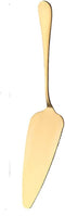 Stainless Steel Serrated Edge Cake Server Blade Cutter Shovel Kitchen Baking Pastry Spatulas Pie Pizza Server Cake Cutter (gold)...