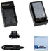 Home/Car Charger for LP-E17 Canon EOS Rebel T6i, T6s, M3, 750D, 760D Cameras & More + an eCostConnection Microfiber Cloth......