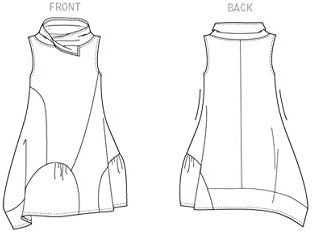 Vogue Patterns V9112 Misses' Dress, Size Y (XSM-SML-MED)...