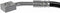 Dorman H622066 Front Driver Side Brake Hydraulic Hose Compatible with Select Jeep Models...