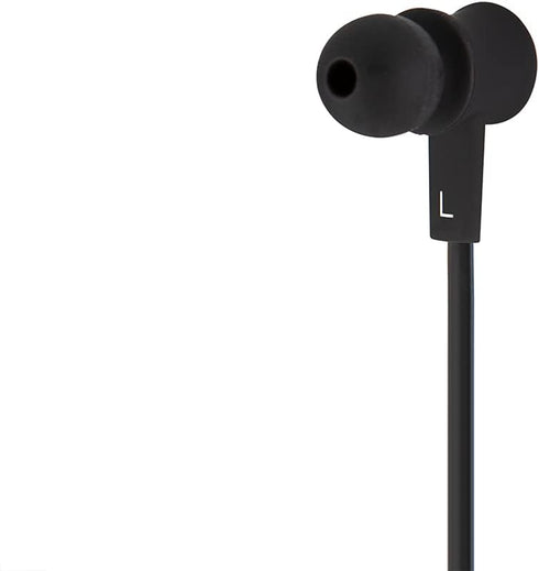 PureGear PureBoom Premium Tangle Free in-Ear Stereo Headphones with Built-in Mic, 3.5mm Wired Earbud for Laptops, Computers, iPhone, Android Phone...