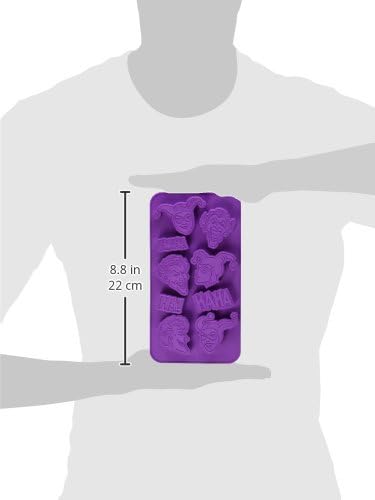 ICUP DC Joker & Harley Quinn Ice Cube Tray, Multicolor...