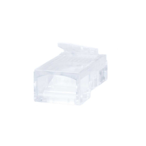 Cat5e RJ45 Modular Plugs, 8P8C UTP Ethernet Crimp Connectors, Solid or Stranded Cable Ends, Gold-Plated Contacts (100 Pack)...