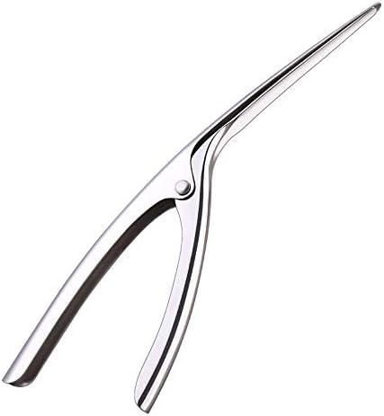 ELEDUCTMON Shrimp Deveiner Tool with Ergonomic Handle - 2-in-1 Prawn Cleaner & Seafood Peeler Knife for Kitchen, Restaurants, BBQ - Dishwasher Saf...