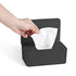 Baby Wipe Holder, Keeps Diaper Wipes Fresh, Easy Open & Close Wipe Container (Black)...