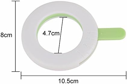 BeeSpring Spaghetti Measuring Tool?Noodle Selector?Pasta Measurer Tool? Noodles Component Selector Quantitative Adjusting Disk?Spaghetti Measurer ...