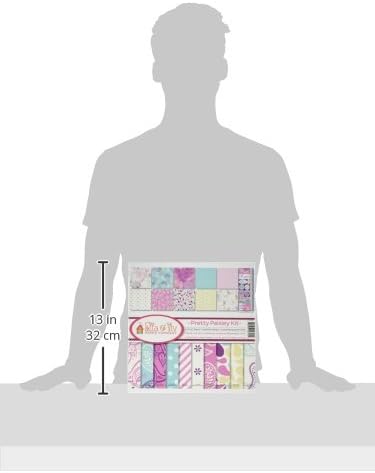 Reminisce Ella and Viv Pretty Paisley Scrapbook Collection Kit, (EAV-794), 12x12 inches...