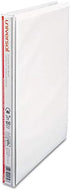 Universal Round Ring Economy Vinyl View Binder, 1/2-Inch Capacity, White (UNV20952PP)...