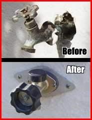 The Original Hose Bibb Mounting Plate...