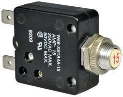 Potter&Brumfield W58-XB1A4A-10 Thermal Circuit Breaker 1P 10A 250VAC 50VDC...