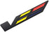 3x Black V Car Body Trunk Lid Sticker Badge Emblem Compatible For ATS CTS SRX XTS (Black/Yellow/Red)...