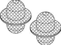 Fill/Vent Mesh Chamber Filter (Stainless Steel) for Midmark - Ritter MIF062...