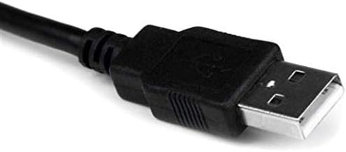 StarTech.com 1 ft. USB to RS232 Serial DB9 Adapter Cable with COM Port Retention - Up to 920 kpbs USB A to DB9 Serial Adapter (ICUSB232PRO)...