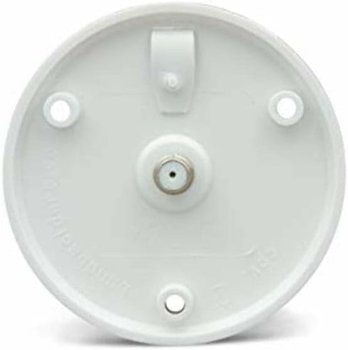 THETFORD RV Camper Coaxial Antenna/Cable TV Plate Large Jack Cover Polar White PN 94320...