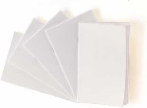 Hygloss Products White Blank Books – Tiny Books for Journaling, Sketching, Writing & More – Great for Arts & Crafts - 2.75 x 4.25 Inches - 10 Pack...
