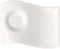 Villeroy & Boch NewWave Cafe Espresso Cup Saucer Plate, 6.5 x 5 x1 in, Premium Porcelain, White...