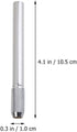 Operitacx 8pcs Stainless Steel Pencil Extenders Crayon Extenders Pen Extenders Pencil Extender Holder Pencil Lengthener Holder for Office Sketch A...