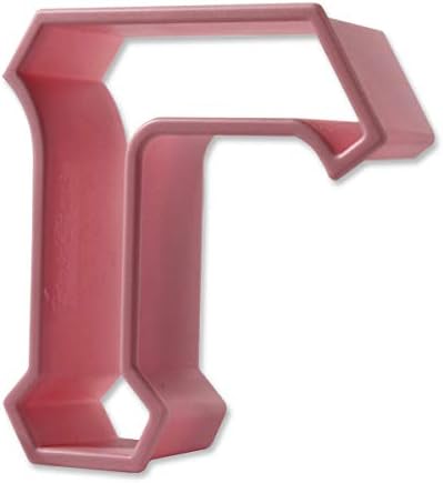 Greek Alphabet Letter Shaped Cookie Cutter, 3 Inches Long, Great Gift, Big Sis/Lil Sis, Fundraising, Parties, Sororities, Fraternities, Panhelleni...